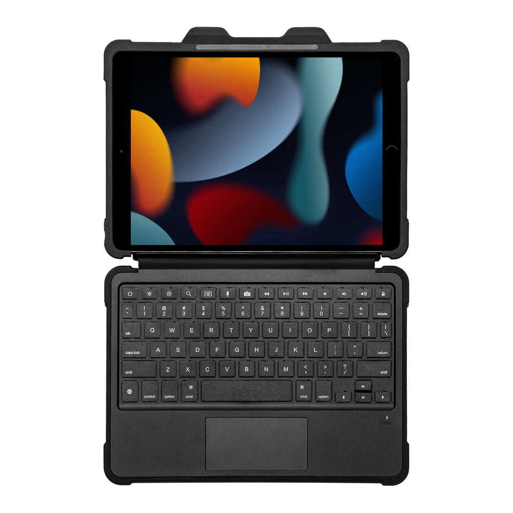 MFi Smart Keyboard iPad Case - Matte Black – Rug-Ed Products
